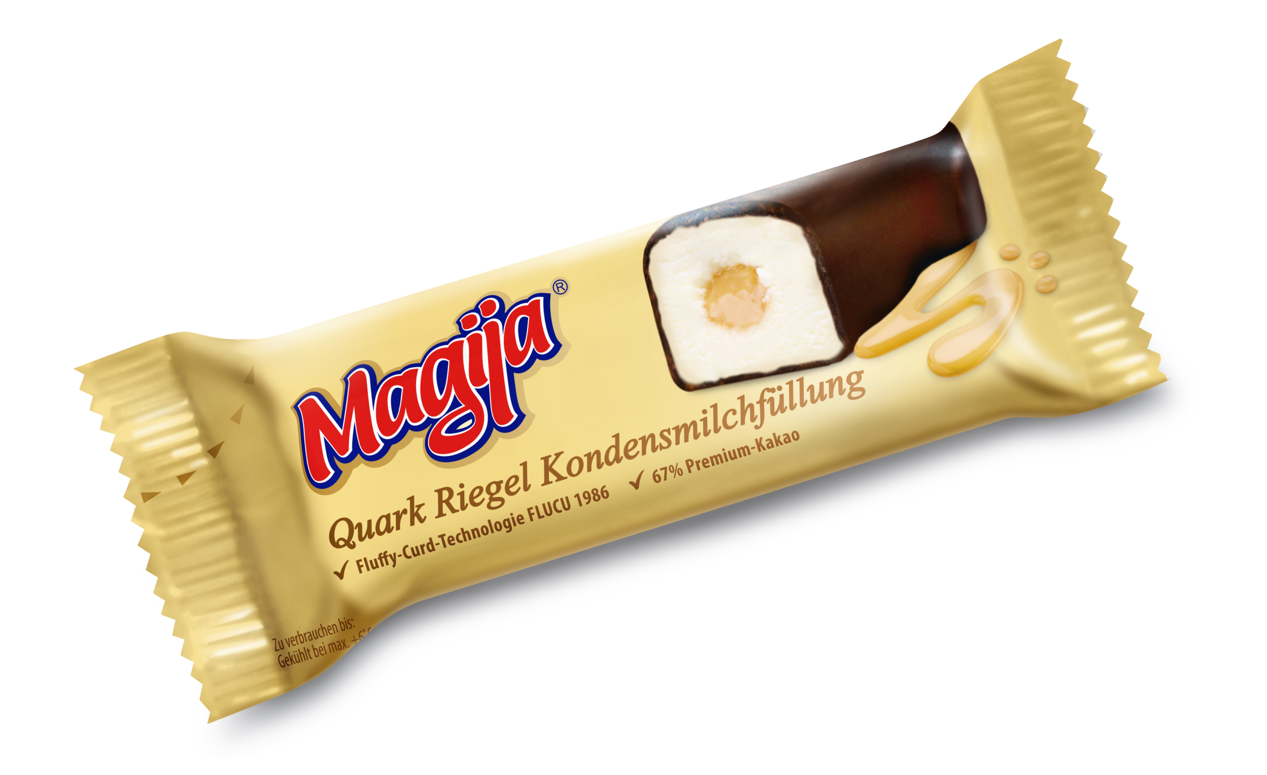 Füllung aus Kondensmilch